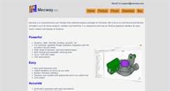 Desktop Screenshot of mecway.com